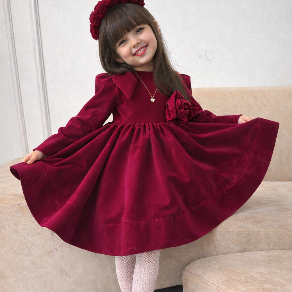 Robe bébé fleurs 🌸